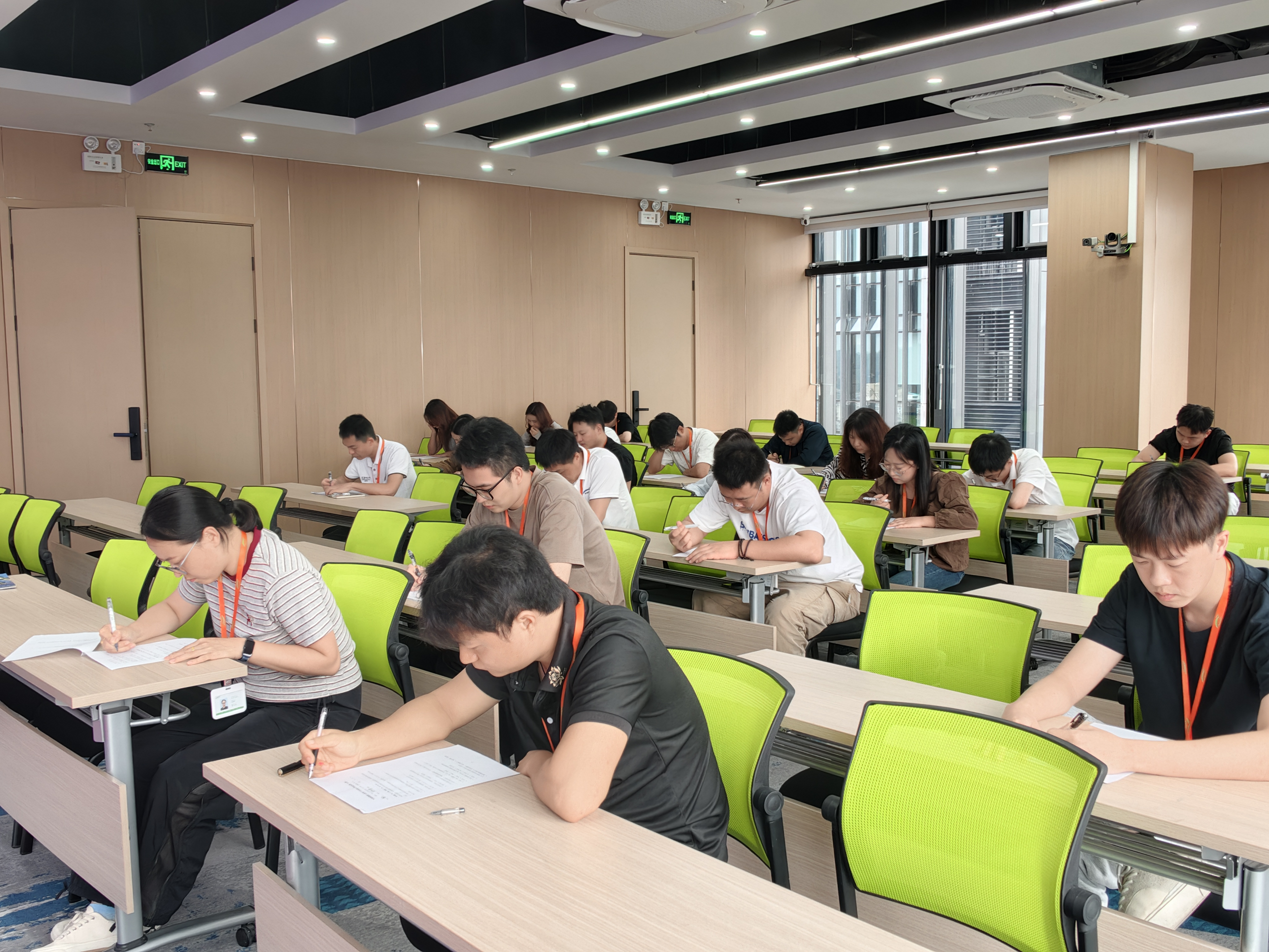 我司圆满完成2026年新入职客户代表转正笔试考试
